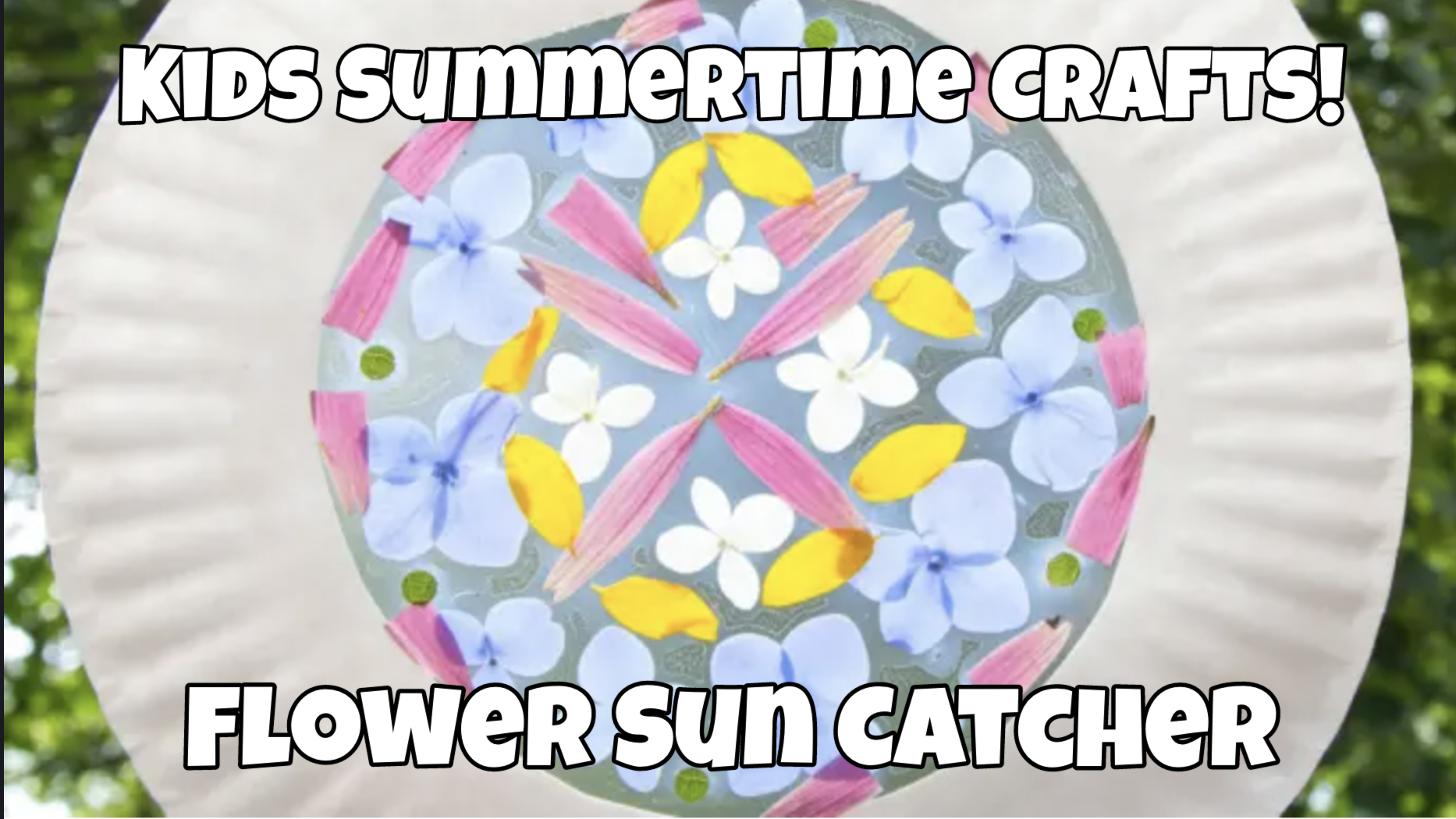 Summertime Kids Craft: Sun Catchers!
